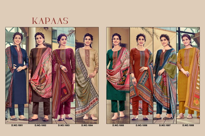 Hermitage Kapaas Exclusive Wear Cotton Printed Fancy Designer Dress Material